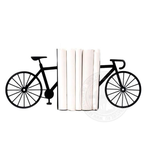 Подставка для книг Велосипед