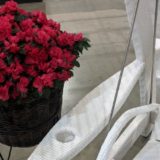 Плетеные диван качели садовые (белые) 3