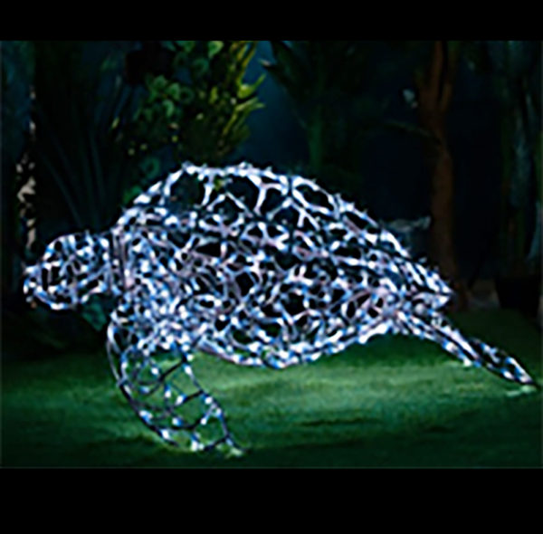 Скульптура с подсветкой "Черепаха"