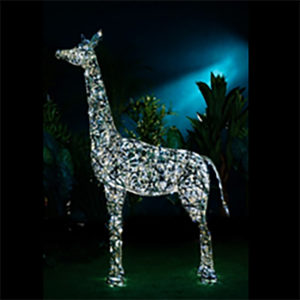 Скульптура с подсветкой "Жираф"