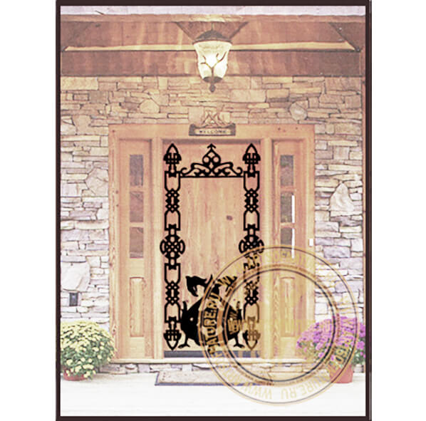 Накладка на дверь Орнамент (4)