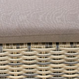 Шезлонг плетеный с подушками OVT (4)