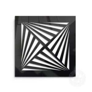 Вентиляционная решетка Иллюзия 2 (квадратная)