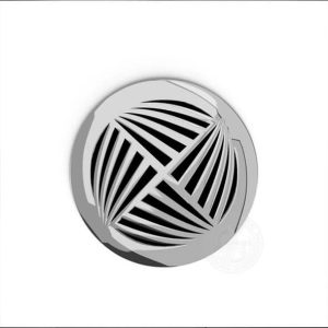 Вентиляционная решетка Иллюзия 2 (круглая) (5)