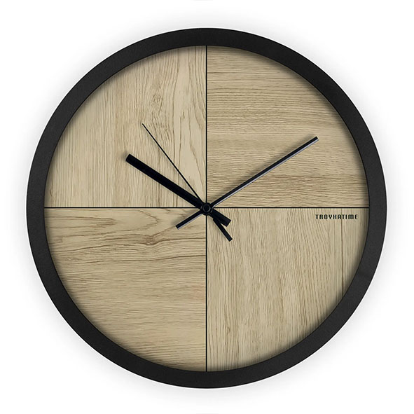 Часы настенные Нео-лофт ⌀30 см цвет коричневый5